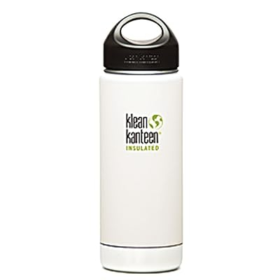 Klean Kanteen gourde isotherme 473 ml inox blanc Loop Cap