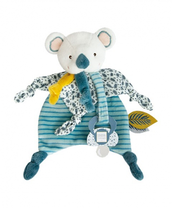 Doudou attache sucette koala Yoca 20 cm Doudou et compagnie