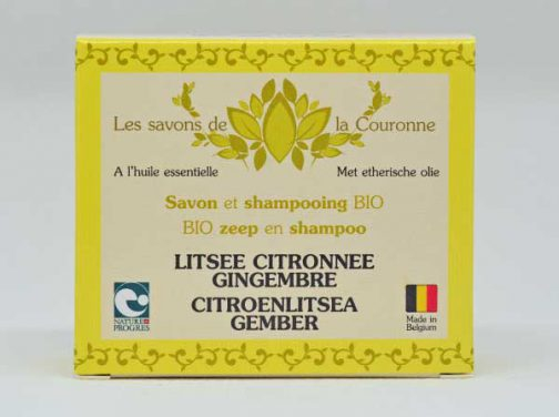 Savon & shampooing à la Litsée Citronnée et au Gingembre Les Savons de la Couronne