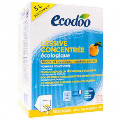 Lessive liquide écologique Pêche 5 Litre - Ecodoo