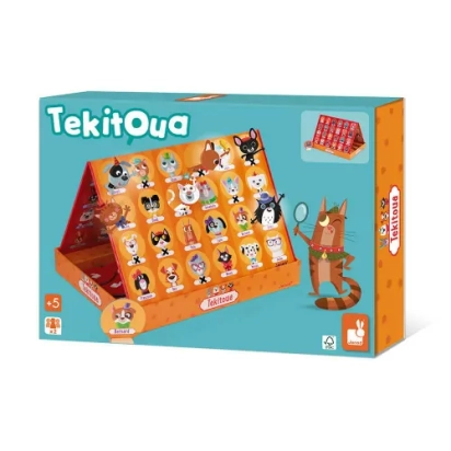 Jeu de stratégie Tekitoua - jeu de déduction dès 5 ans - Janod