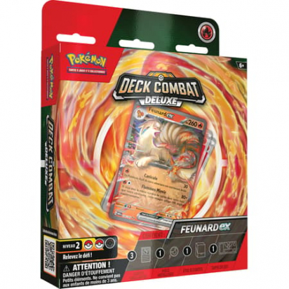 POKEMON  Pokémon JCC - Deck de Combat Deluxe Feunard-ex