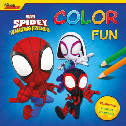 Livre à colorier Spidey et des incroyables amis Chantecler