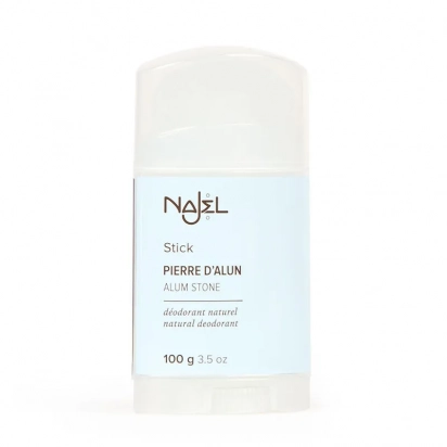 Pierre d'alun en stick Déodorant naturel - 100 g Najel