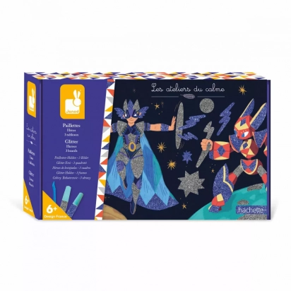 Coffret créatif Paillettes Héros Janod