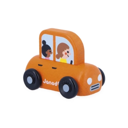 Voiture familiale en bois Ville Cross Roads – Dès 12 mois – Janod