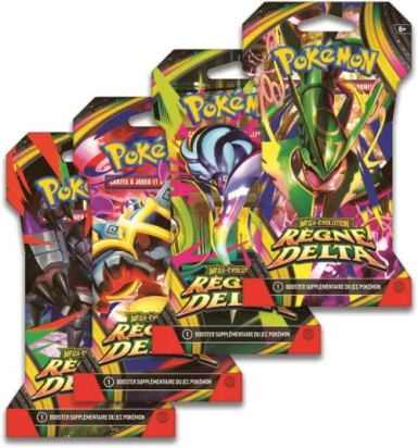 PRECOMMANDE  Blister booster Pokémon Règne Delta ME06 – FR