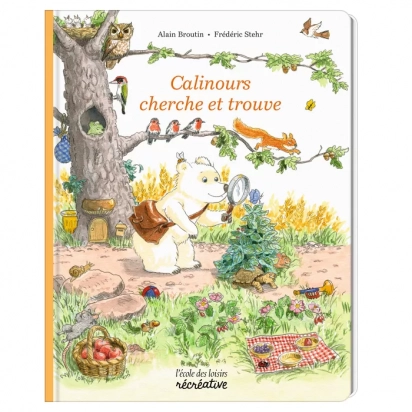 Livre Cherche et trouve Calinours Moulin Roty