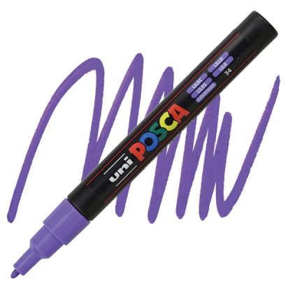 Marqueur PC3M pointe fine 0,9-1,3 mm Lilas POSCA