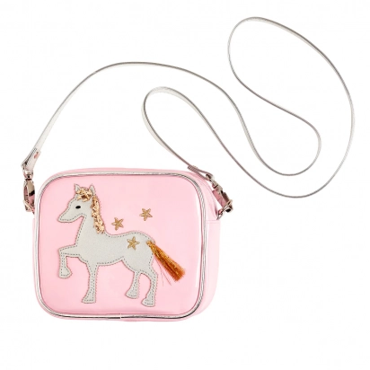 Sac bandoulière cheval rose Souza