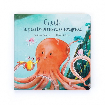 Odell La Petite Pieuvre Courageuse Jellycat