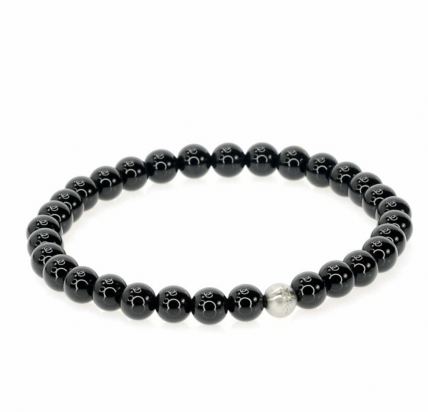 Bracelet en Onyx Hommes Merveilles du Monde