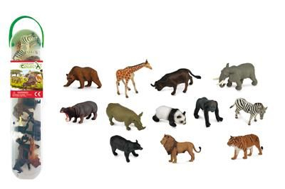 Set de 12 animaux sauvages - Collecta