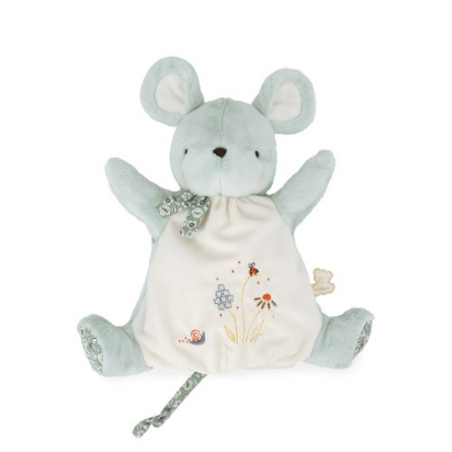 Doudou Marionnette Souris Verte Kaloo