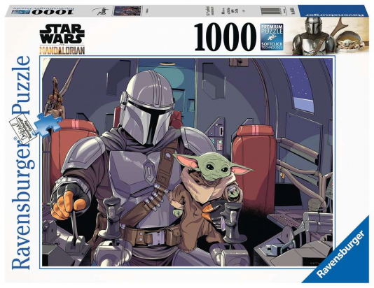 Puzzle 1000 pièces Mandalorian Star Wars Ravensburger