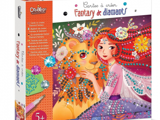 Cartes à créer "Fantasy de diamants" Crealign