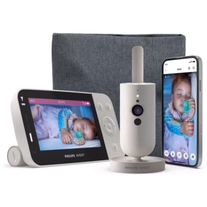 Babyphone vidéo + Wifi Philips Avent SCD953/26