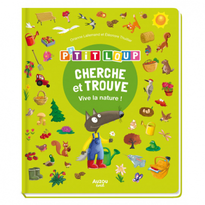 P'tit loup - cherche & trouve - vive la nature !