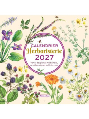 Calendrier mural herboristerie 2027 - Rustica