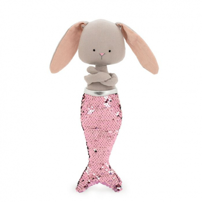 Doudou peluche Lucy le lapin sirène Orange Toys