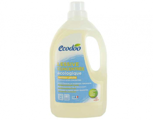 Lessive liquide écologique Pêche 1,5 Litre - Ecodoo