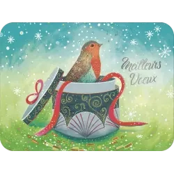 Carte J. Weyman "Meilleurs vœux" Noël