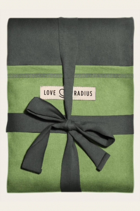 Echarpe longue original Gris vert poche pistache Love Radius JPMBB