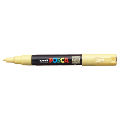 Marqueur PC1MC pointe extra-fine 0,7-1 mm Jaune paille POSCA