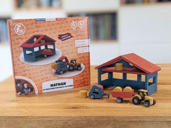 Nathan Le tracteur paysan et sa ferme CrocToys