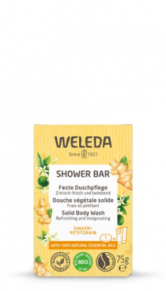 Shower Solide Bar Ginger + Petitgrain Weleda