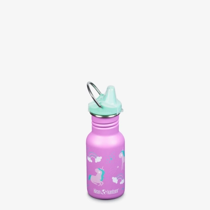 Gourde en inox 355 ml Sippy Cap Licorne Klean Kanteen