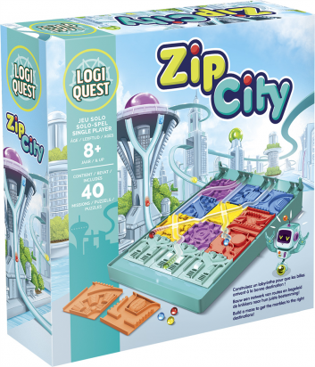 Logiquest - zip city Asmodée