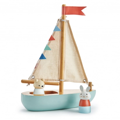 Bateau en bois Tender leaf Toys