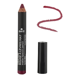 Crayon rouge à lèvres mat Fraise des Bois Certifié bio Avril