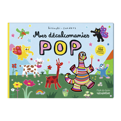 Mes décalcomanies Pop – activité créative enfant – Moulin Roty