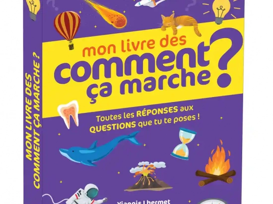 Mon livre des comment ça marche ? - Toutes les réponses qux questions que tu te poses ! Yiannis Lhermet