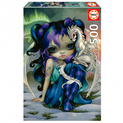 Puzzle 500 pièces Fée Du Dragon Educa