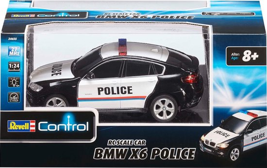 Voiture de police télécommandée Revell Control BMW X6