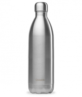 Bouteille Isotherme - 1L - Inox - Qwetch