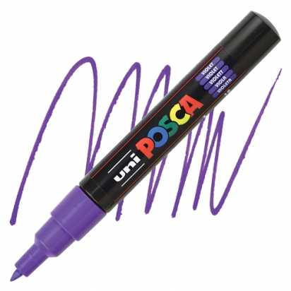 Marqueur PC1MC pointe extra-fine 0,7-1 mm Violet POSCA