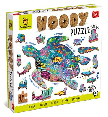 Woody Puzzle La mer LUDATTICA