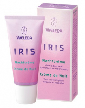 Crème nuit hydratante à l'Iris Weleda