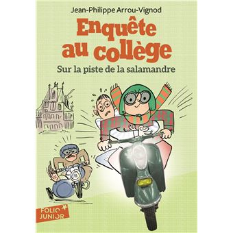 Enquête au collège Sur la piste de la salamandre Carte Yoto