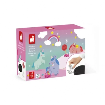 Coffret de 15 Tampons Unicorn Stampinoo Janod