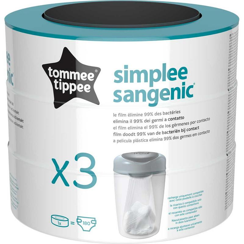 Tommee Tippee - SANGENIC - Poubelle à couches Simplee Sangenic