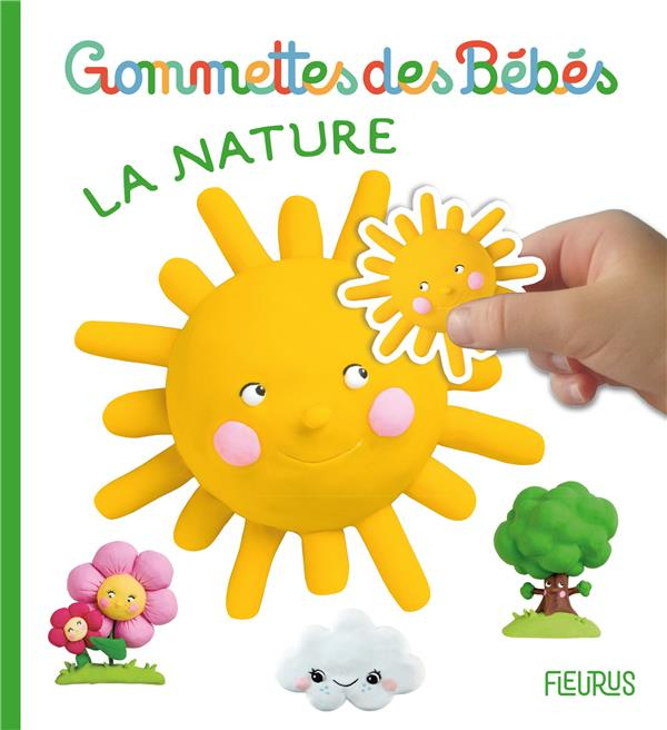 Gommettes des bébés La nature Fleurus