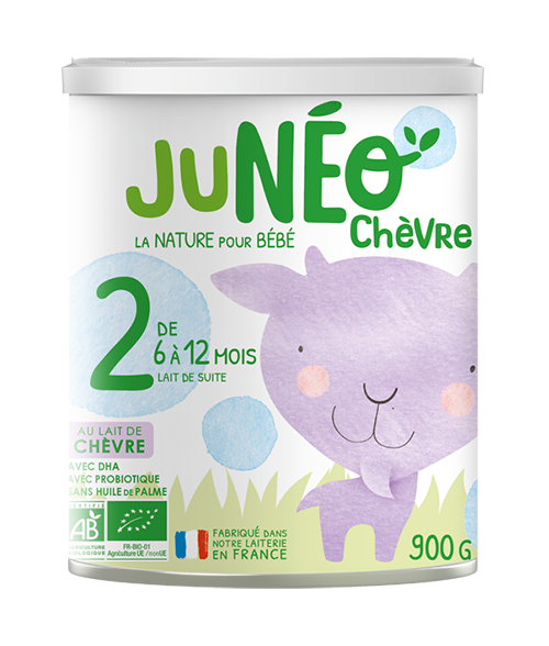 Lait Infantile De Chevre 2 Eme Age 900gr Juneo Ecoterre