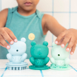 3 grenouilles d’activités en silicone – jouets de bain dès 9 mois Lilliputiens