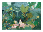 Puzzle Au jardin des plantes (100 pièces) Les Parisiennes Moulin Roty