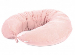 Coussin de maternité Luna - White bubble/Misty pink - Nobodinoz